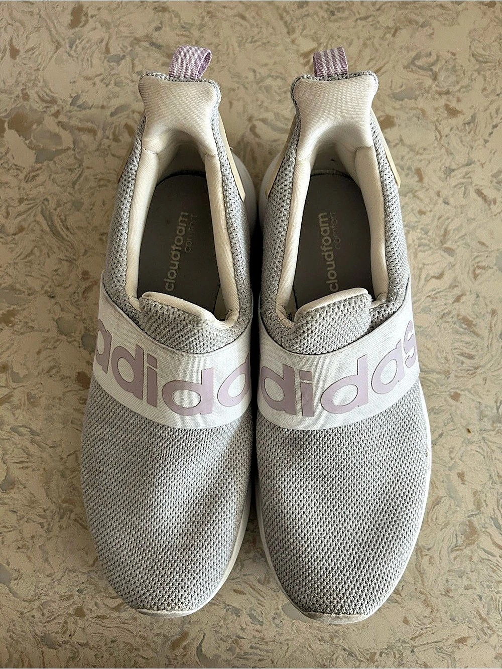 adidas Puremotion Adapt Shoes White & Pink Sneakers